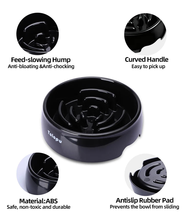 Slow Feeder Dog Bowl