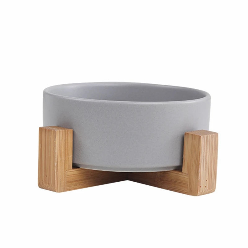Modern Dog Feeding Bowl Set